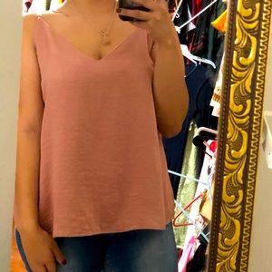 Rose gold blouse